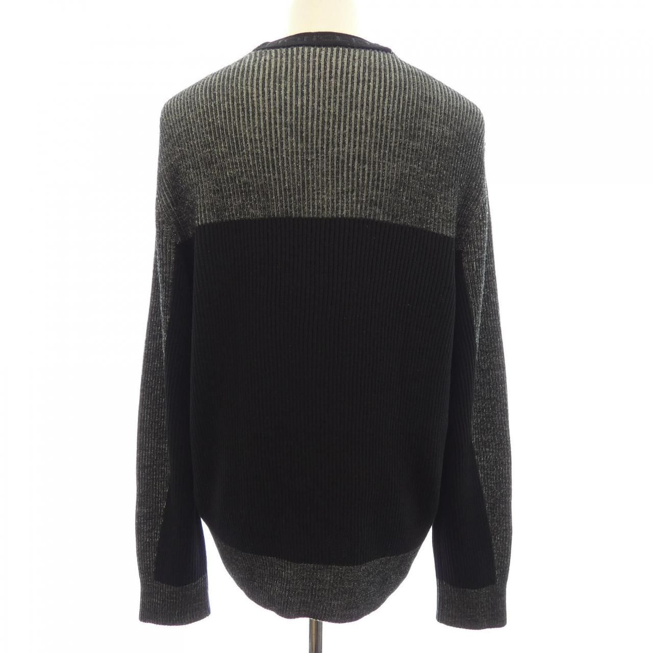 Moncler Knit Sweater Black — view 2