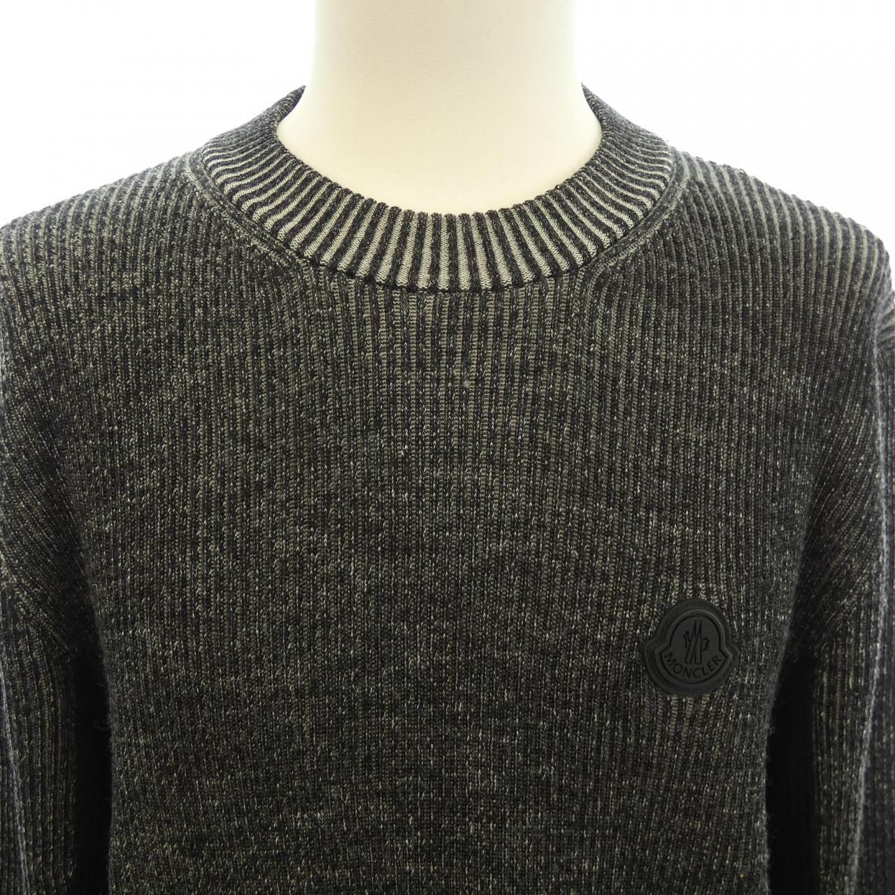 Moncler Knit Sweater Black — view 6
