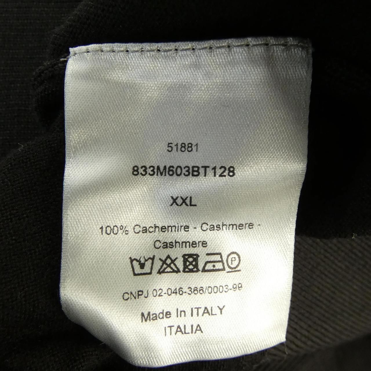 Dior Knit Sweater Black — view 3