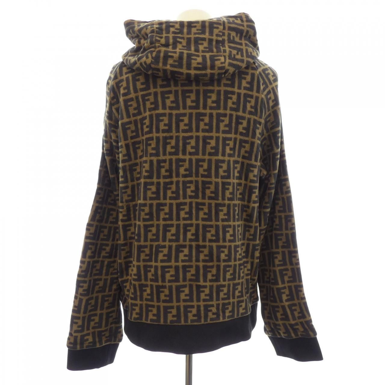 Fendi Hoodie Black — view 2