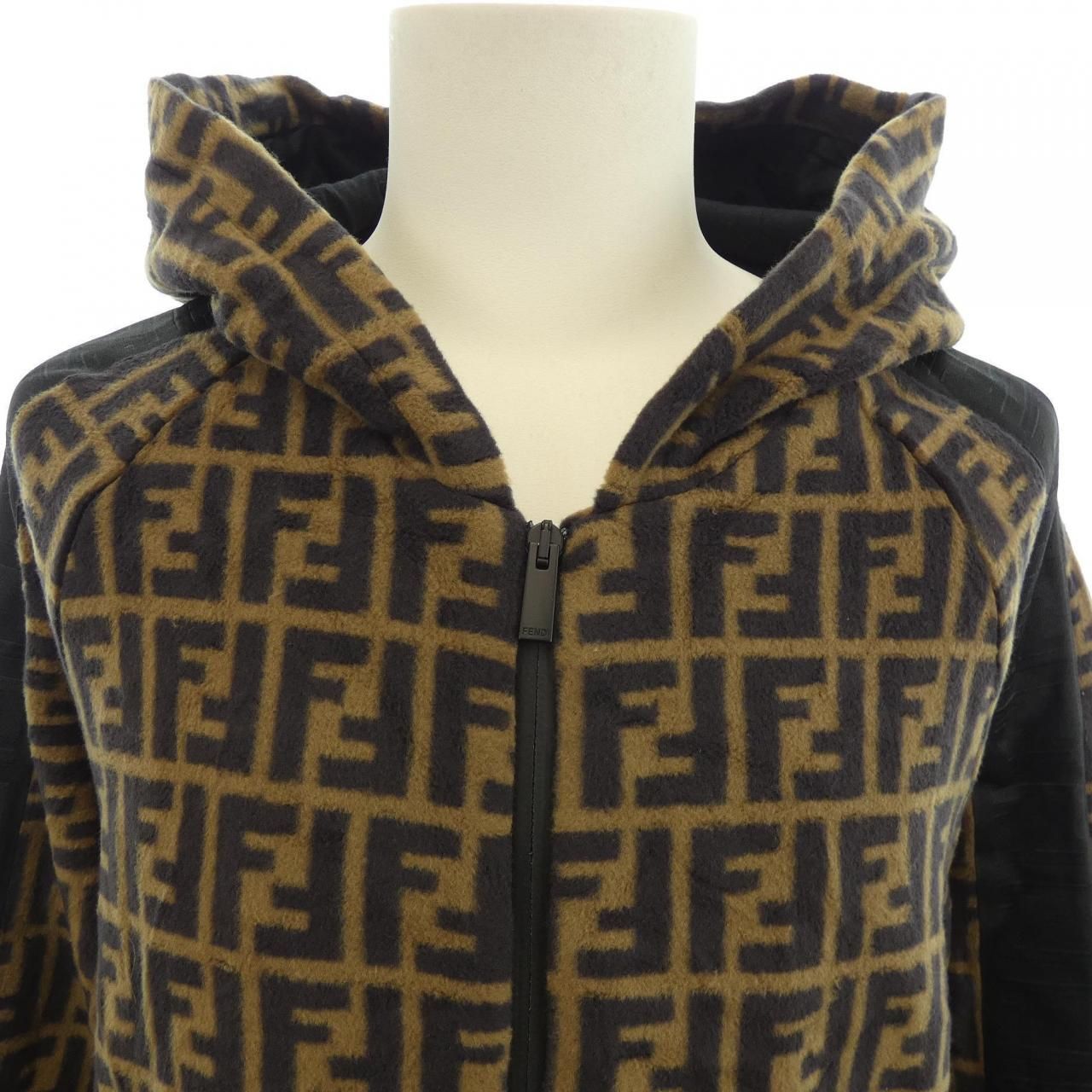 Fendi Hoodie Black — view 5