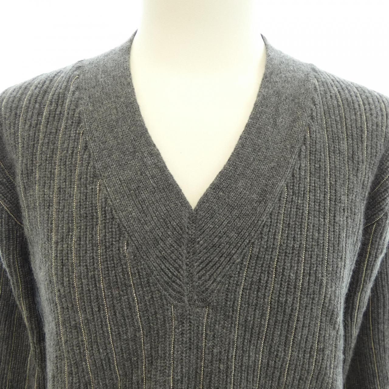 Fendi Knit Sweater Gray — view 6