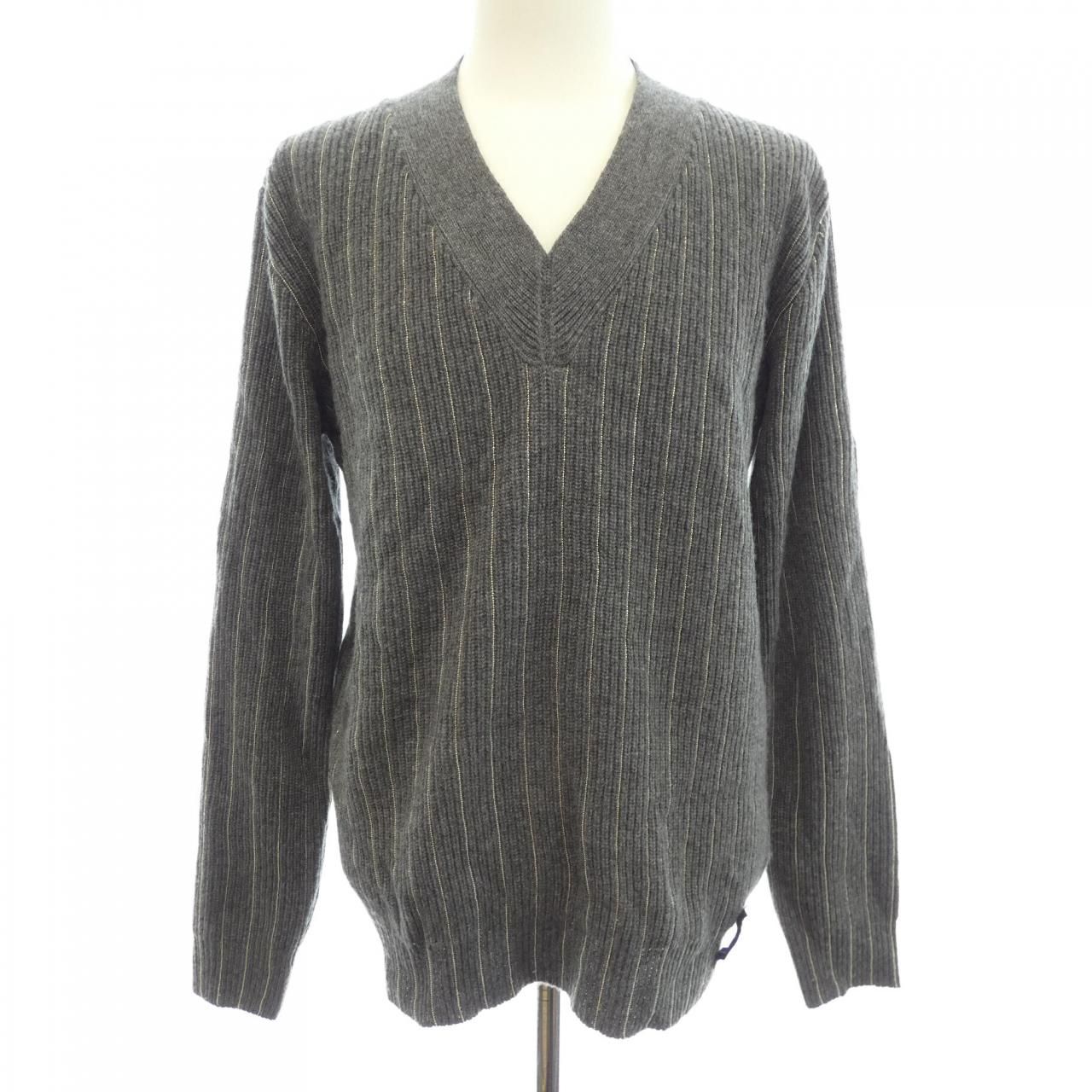 Fendi Knit Sweater Gray