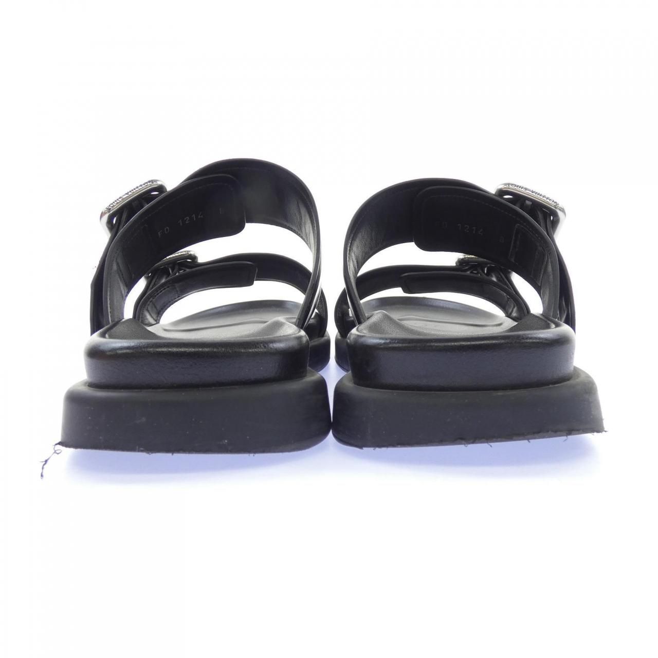 Louis Vuitton Sandals Black — view 5