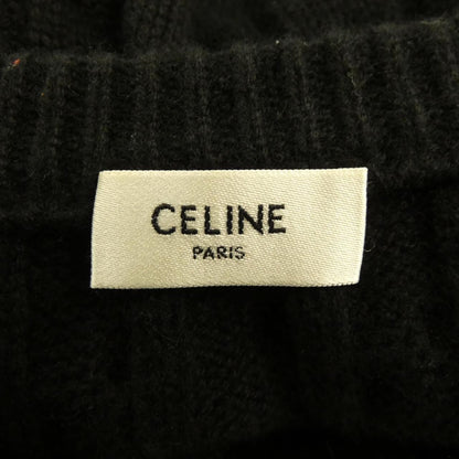 Celine Trio Sweater Cable Knit Cashmere — view 4