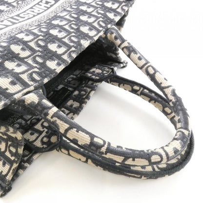 Dior White Oblique Book Tote Small — view 5