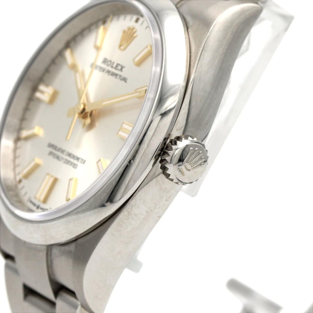 Rolex Oyster Perpetual SS Automatic Winding Watch — view 4