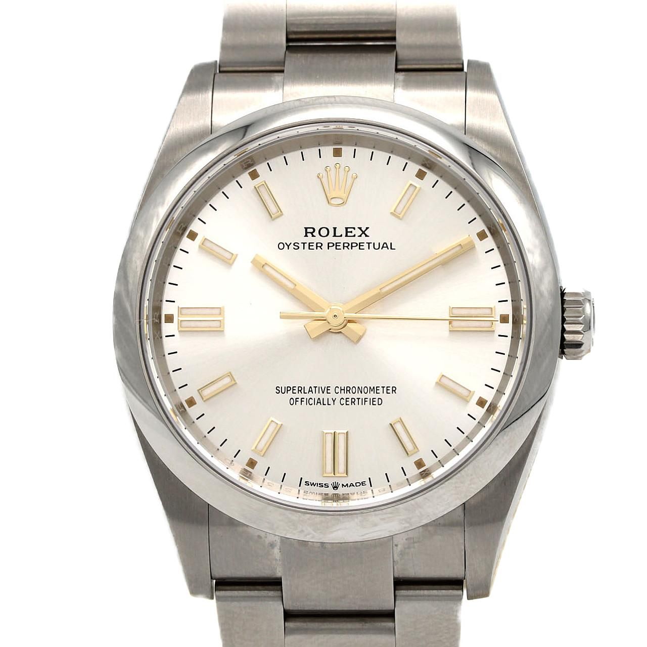 Rolex Oyster Perpetual SS Automatic Winding Watch