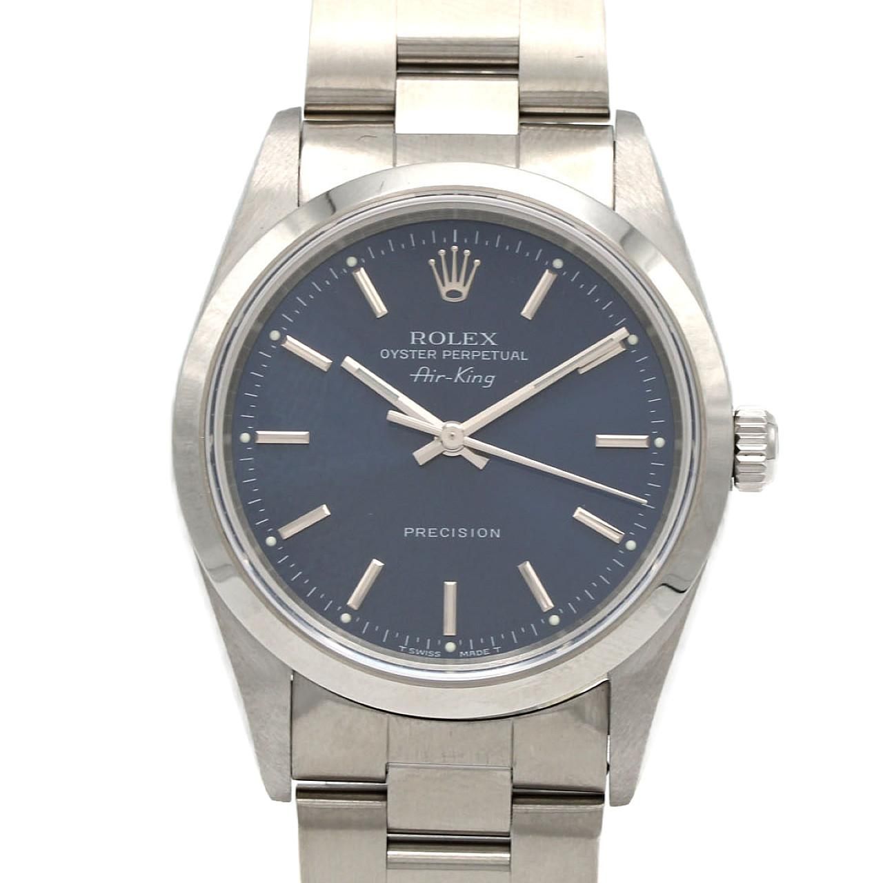 Rolex Air King SS Automatic Winding Number Watch