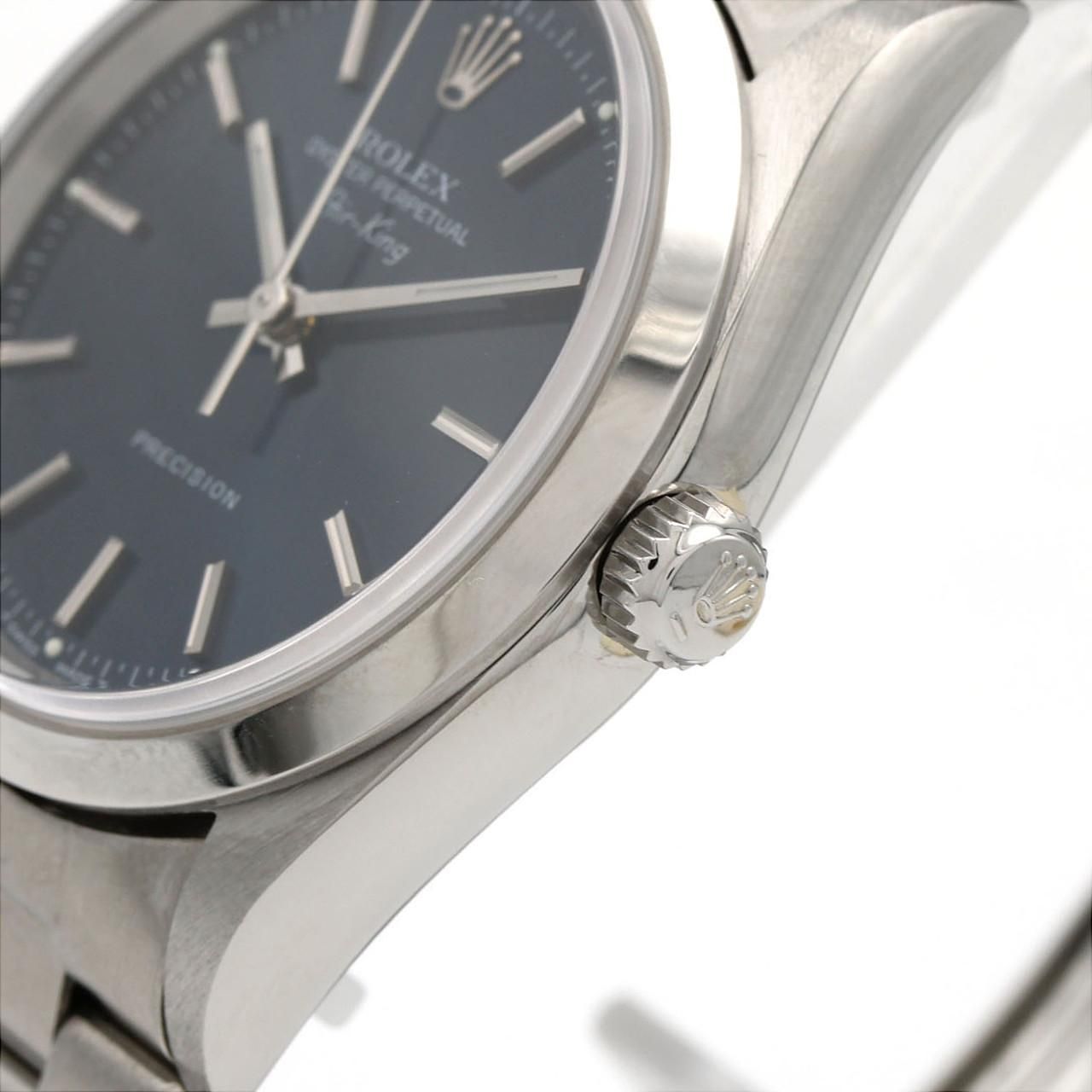 Rolex Air King SS Automatic Winding Number Watch — view 4