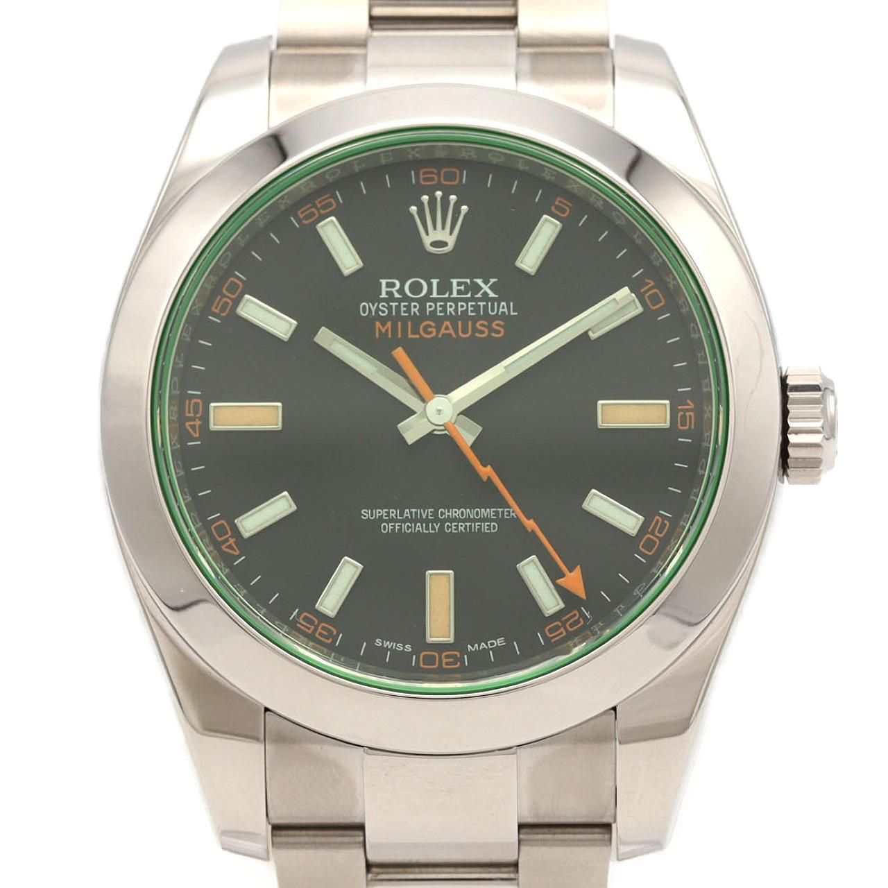 Rolex Milgauss SS Automatic Winding Watch