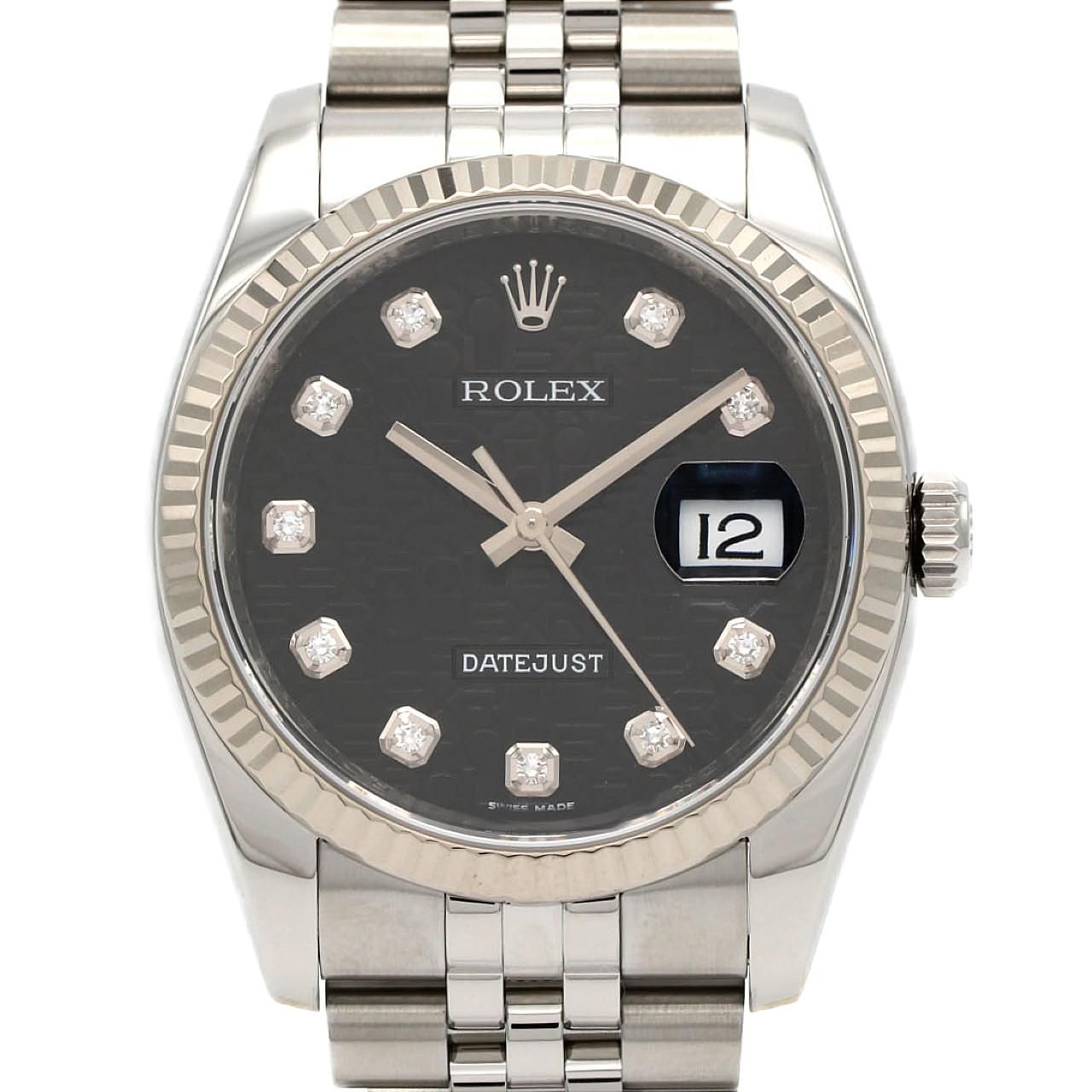 Rolex Datejust Automatic Winding Number Watch