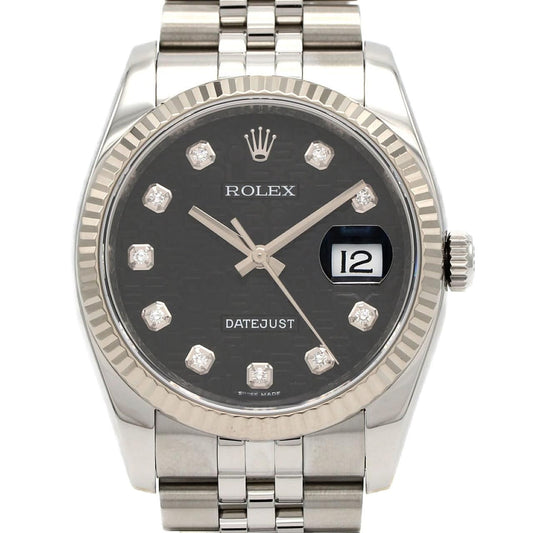Rolex Datejust Automatic Winding Number Watch