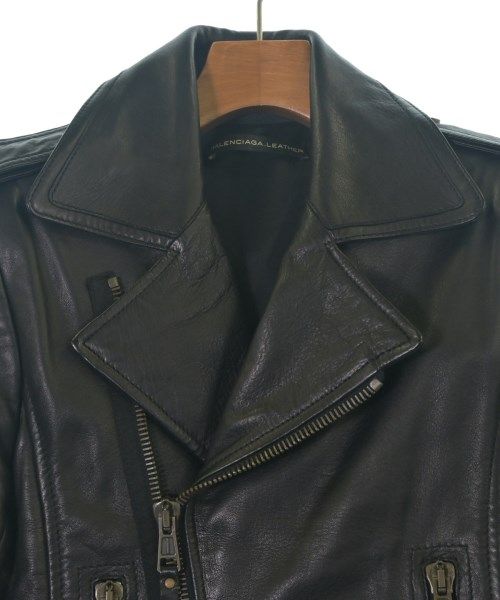 Balenciaga Rider's Jacket Black — view 4