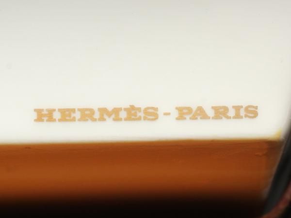 Hermes Case Tray Horse Pattern Leather — view 4