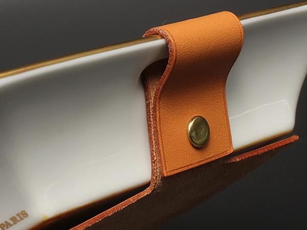 Hermes Case Tray Horse Pattern Leather — view 6