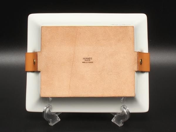 Hermes Case Tray Horse Pattern Leather — view 2