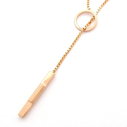 Gucci Necklace Lariat 18k Pink Gold
