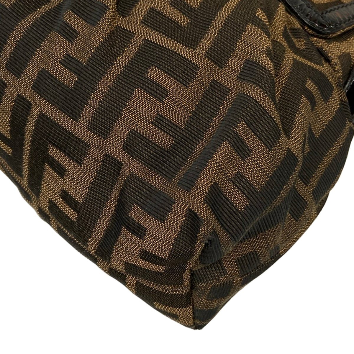 Fendi Shoulder Bag Chef Brown Dark Leather — view 6