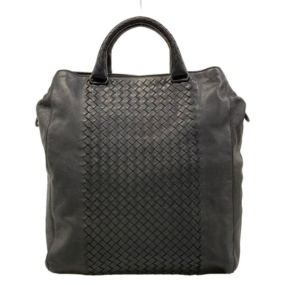 Bottega Veneta Tote Intrecciato Black Leather