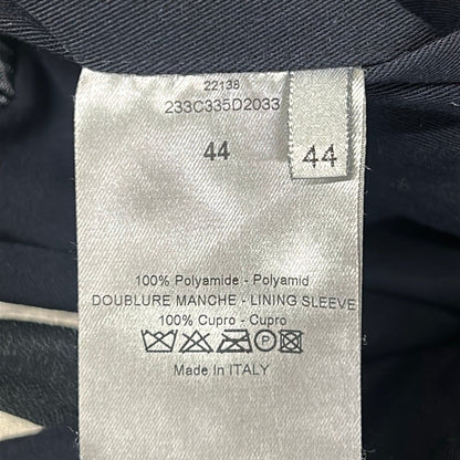 Dior Homme Coat 44 M Dark Navy Long Sleeve Spring Autumn — view 5