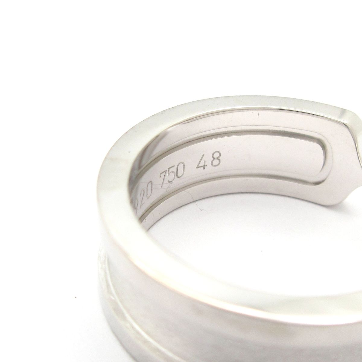 Cartier Ring C2 18k White Gold Diamond — view 6