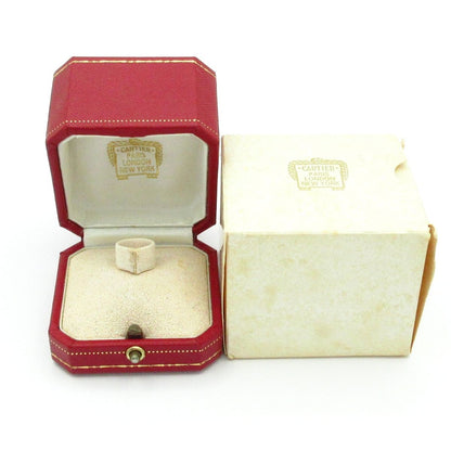 Cartier Ring C2 18k White Gold Diamond — view 9