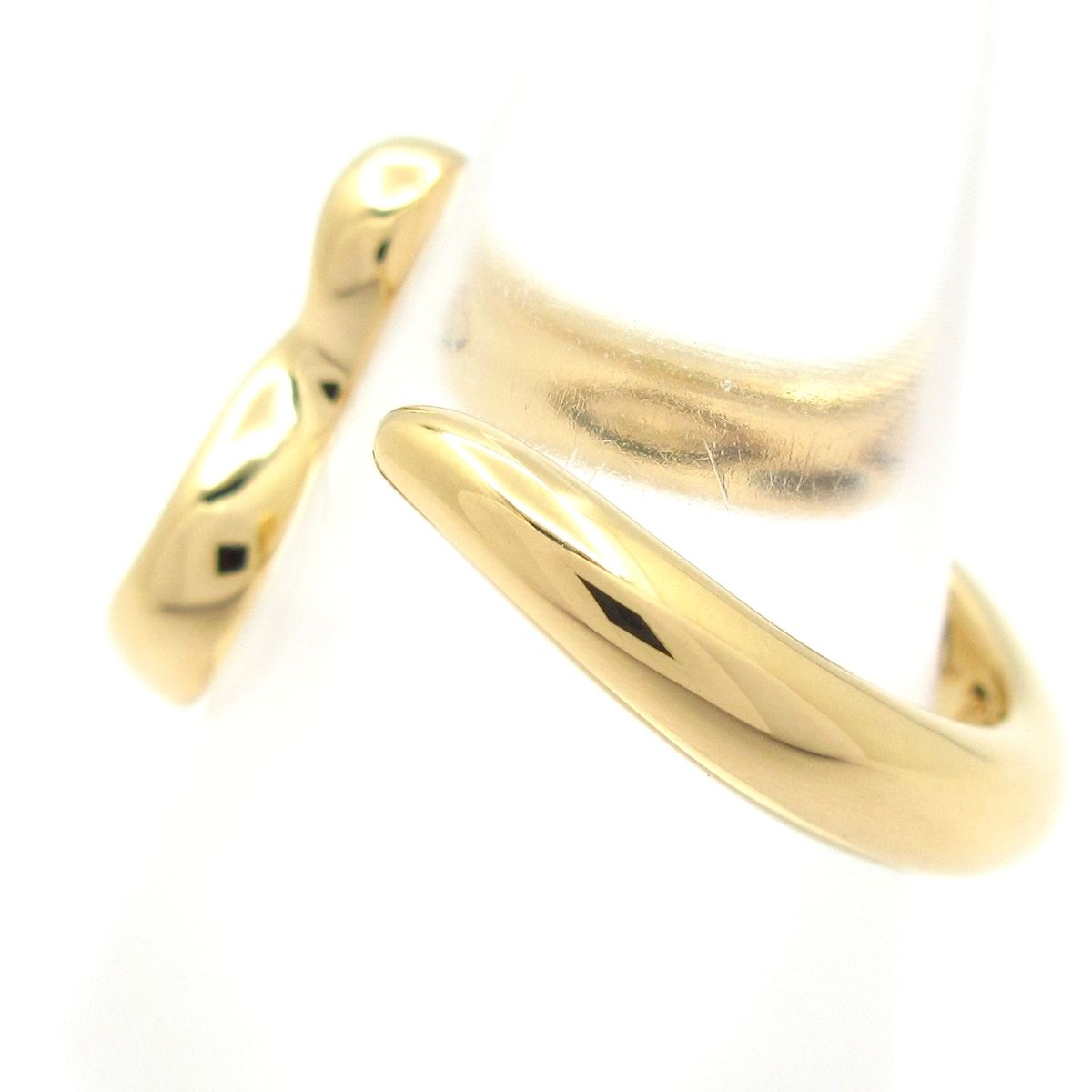 Tiffany & Co Ring Open Heart 18k Yellow Gold — view 6