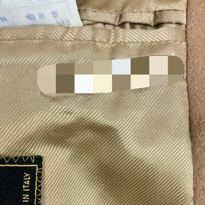 Fendi Coat 48 M Beige Long Sleeve Winter Name Wool — view 5