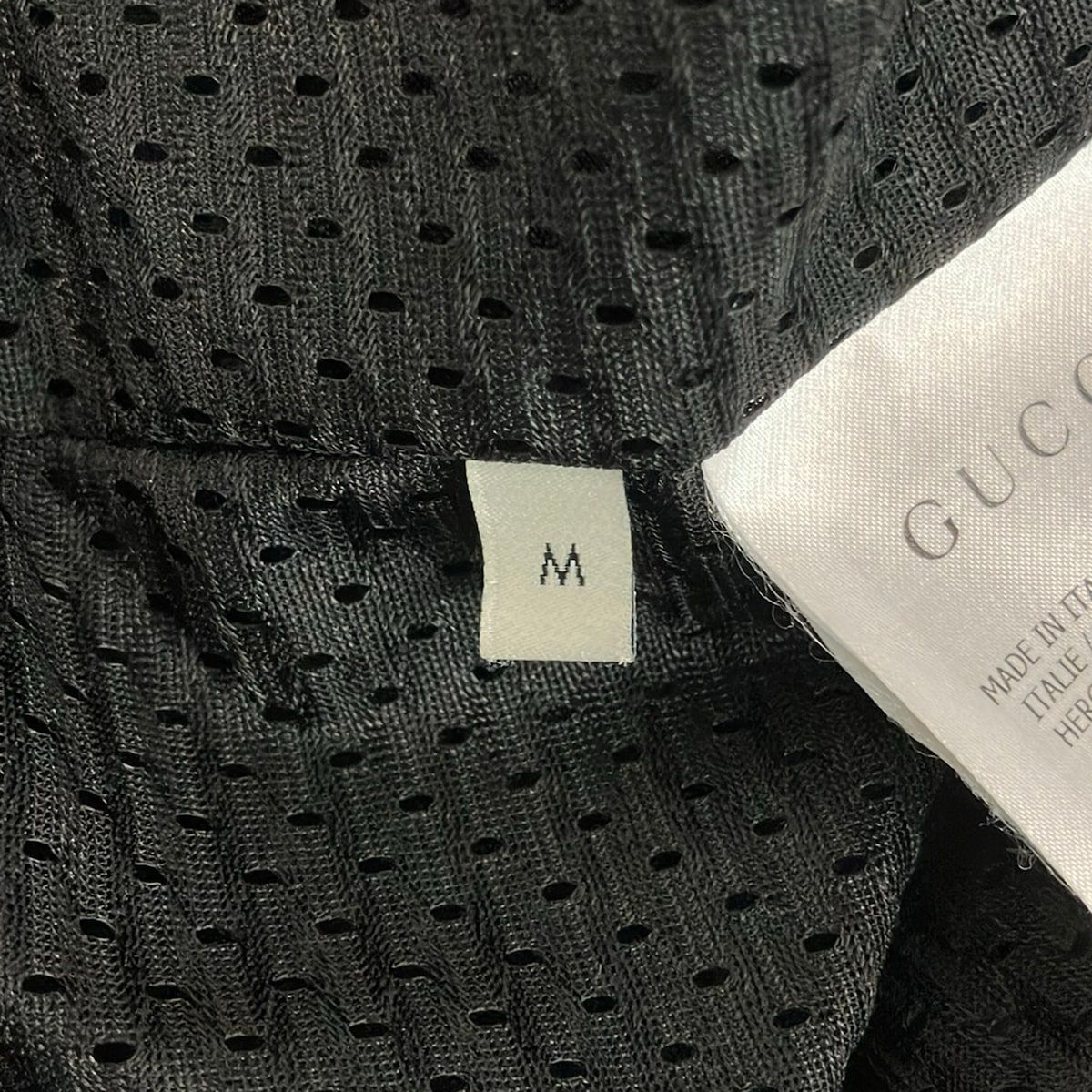 Gucci Jacket M Chenille Black Multi Zip Up Velour Embroidery Spring Autumn — view 5