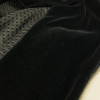 Gucci Jacket M Chenille Black Multi Zip Up Velour Embroidery Spring Autumn — view 8