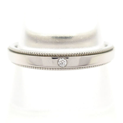 Tiffany & Co Ring 50 Together Mil Gray Band Diamond Initial Anniversar