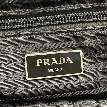 Prada Shoulder Bag Black Red Studded Leather — view 8