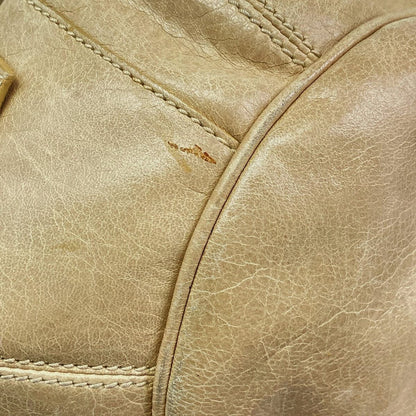 Balenciaga Handbag the Giant Pom Beige Leather — view 6