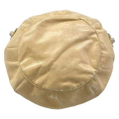 Balenciaga Handbag the Giant Pom Beige Leather — view 5