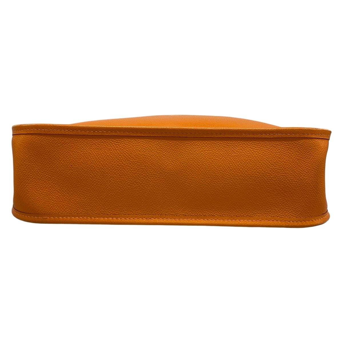 Hermes Shoulder Bag Vespa PM Orange Silver — view 5