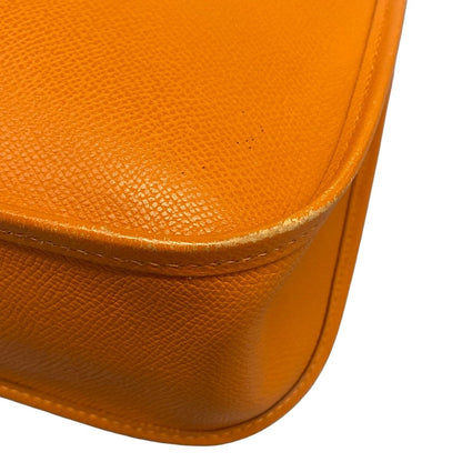 Hermes Shoulder Bag Vespa PM Orange Silver — view 6