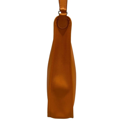 Hermes Shoulder Bag Vespa PM Orange Silver — view 4