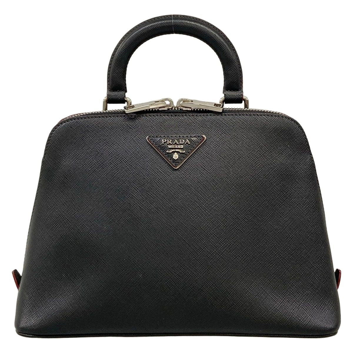 Prada Backpack Black Leather