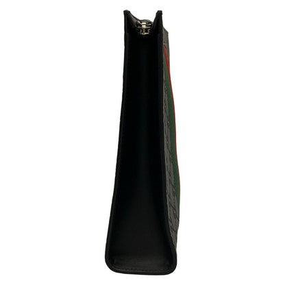 Gucci Clutch Guccissima Line Sherry Black Leather — view 2