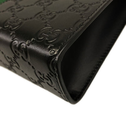 Gucci Clutch Guccissima Line Sherry Black Leather — view 6
