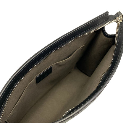 Gucci Clutch Guccissima Line Sherry Black Leather — view 7