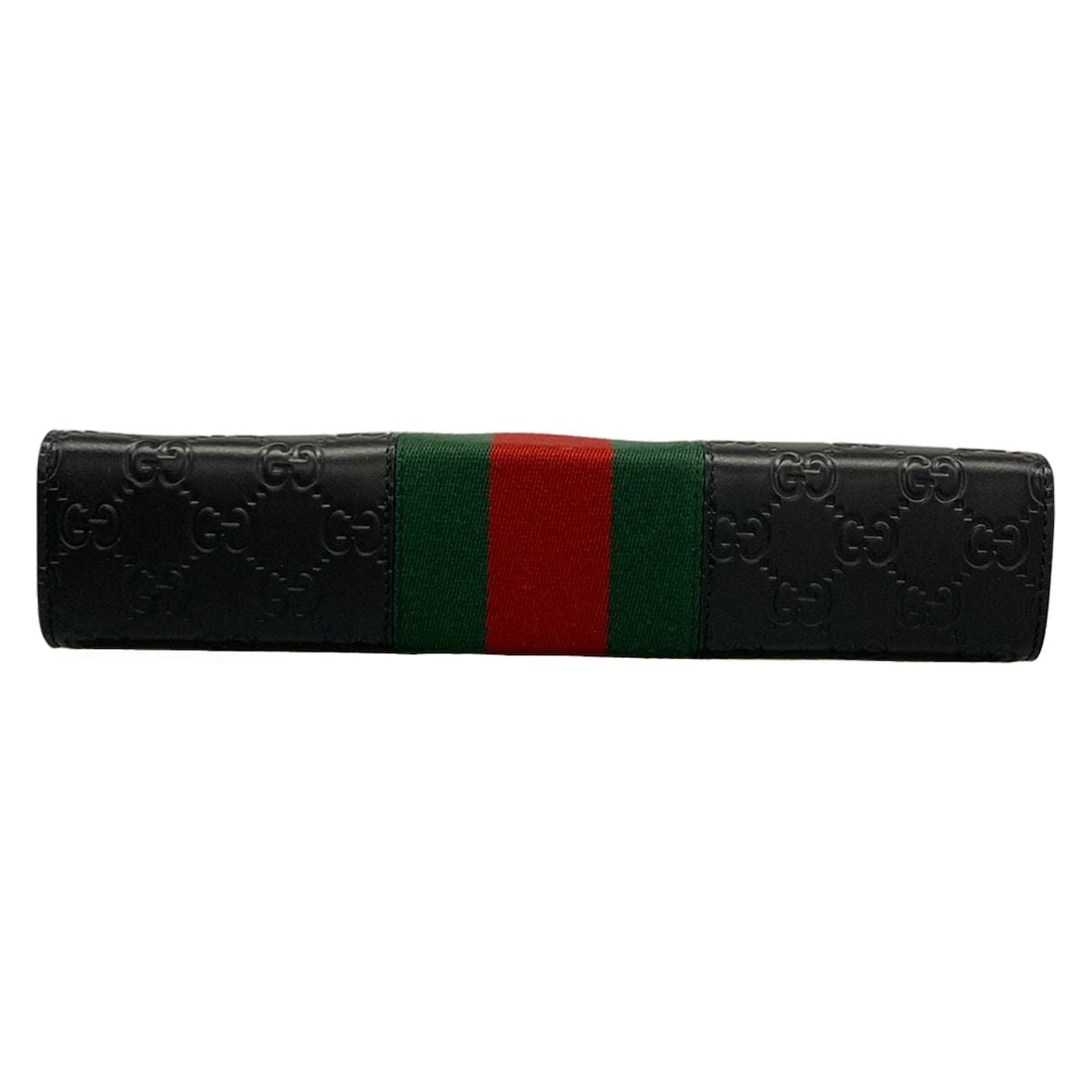 Gucci Clutch Guccissima Line Sherry Black Leather — view 5