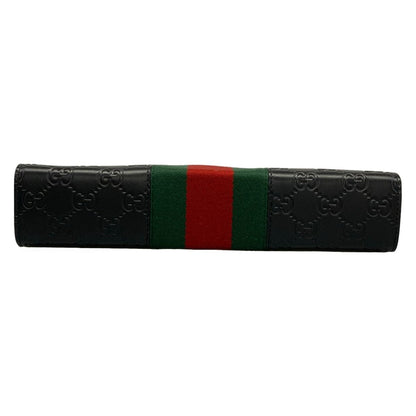 Gucci Clutch Guccissima Line Sherry Black Leather — view 5