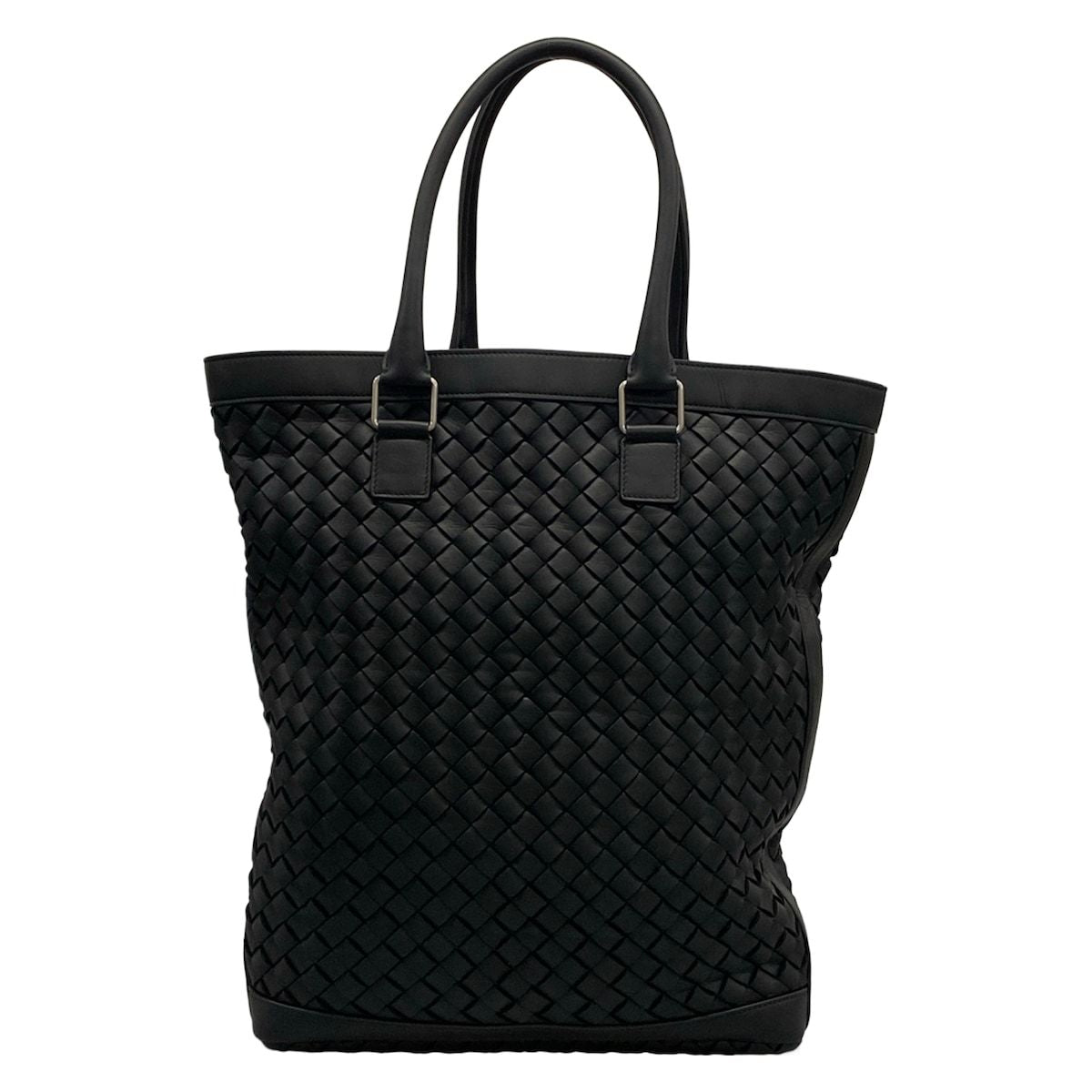 Bottega Veneta Tote Intrecciato Black Leather