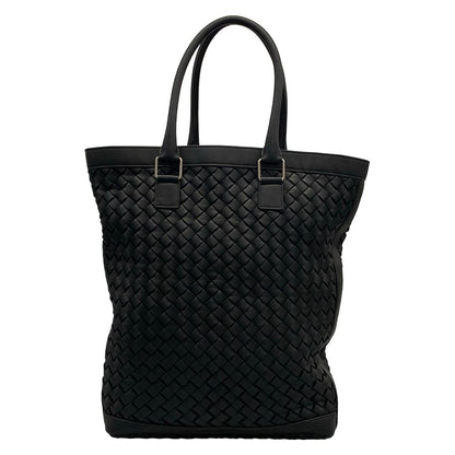 Bottega Veneta Tote Intrecciato Black Leather