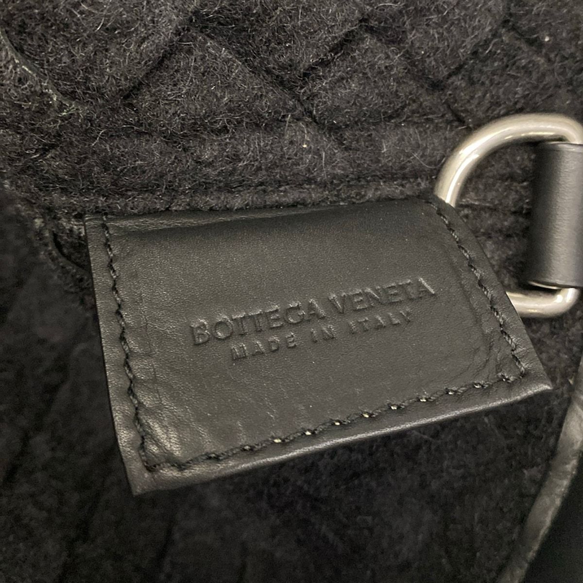 Bottega Veneta Tote Intrecciato Black Leather — view 9