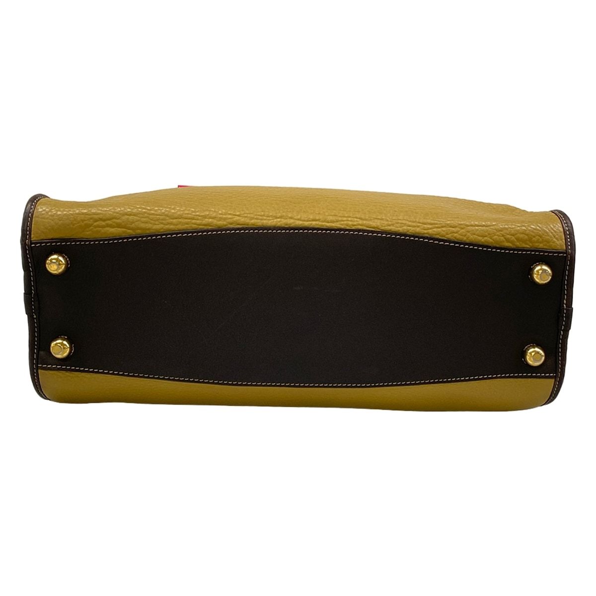Loewe Shoulder Bag Alamo Oro Beige Dark Brown Pink Oro Leather — view 5