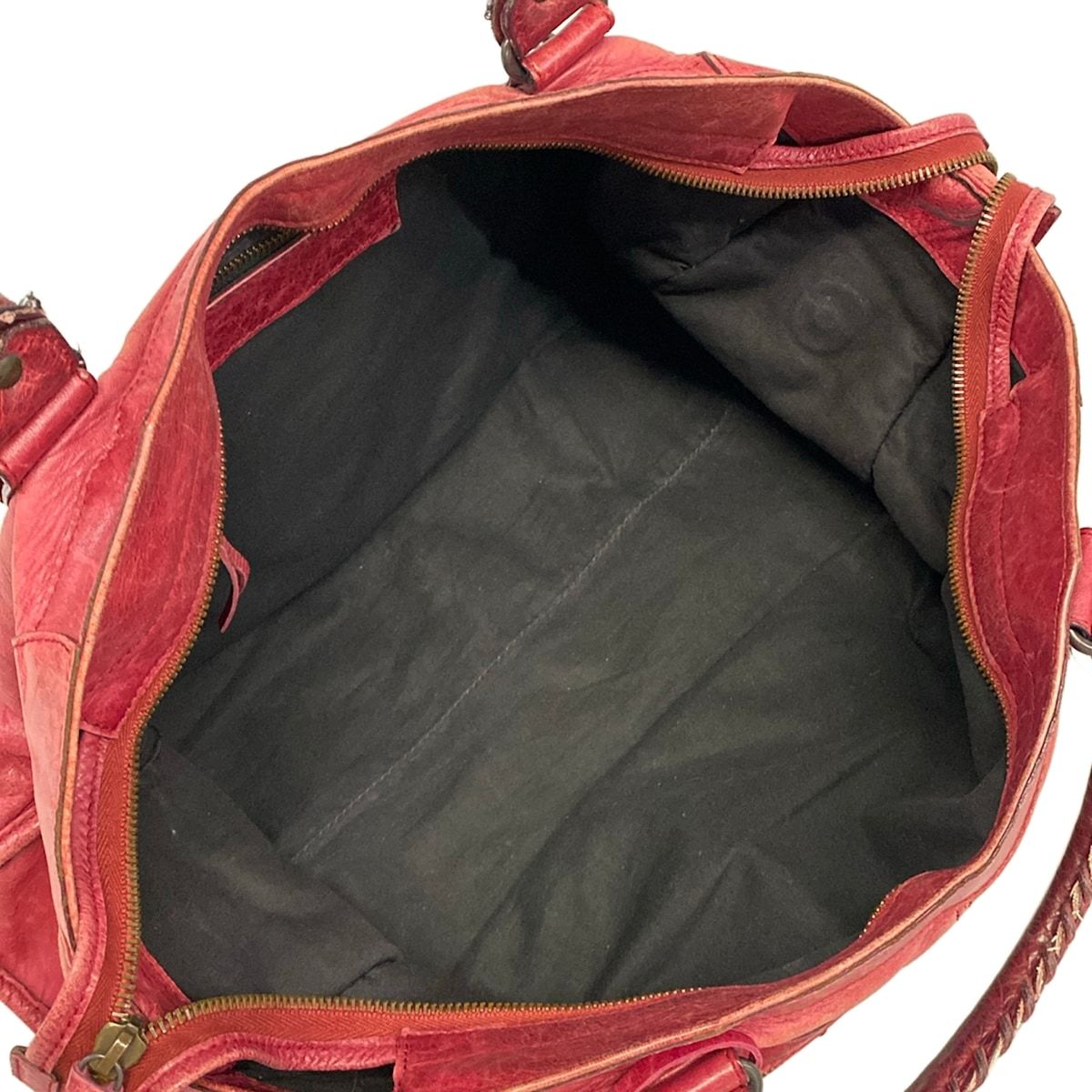 Balenciaga Handbag the Part Time Red Leather — view 7