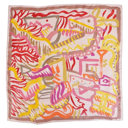 Hermes Scarf Carre 90 le Cavalier